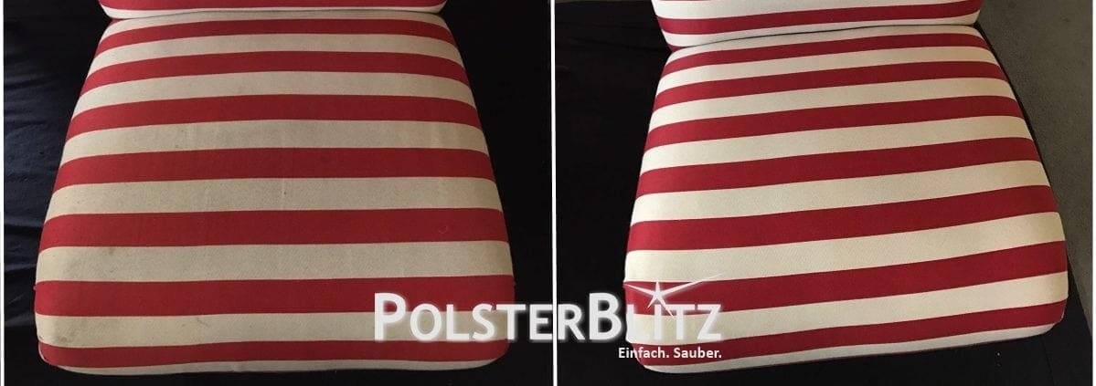 Polster gereinigt