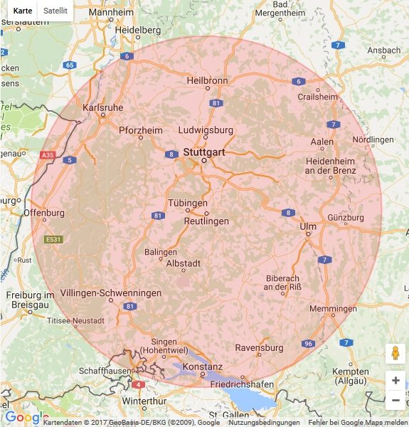 Polsterblitz Celle Einzugsgebiet