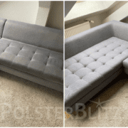 Vorher-Nachher Bild Couchreinigung