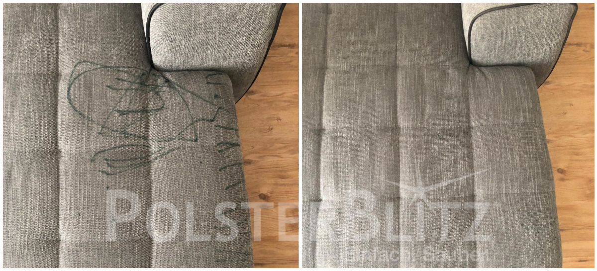 Graues Sofa