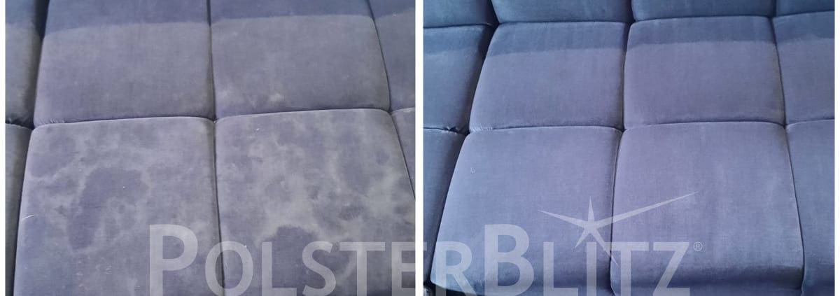 Polster blau