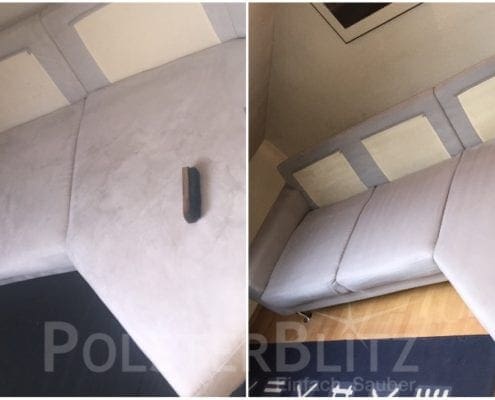 Weiße Couch