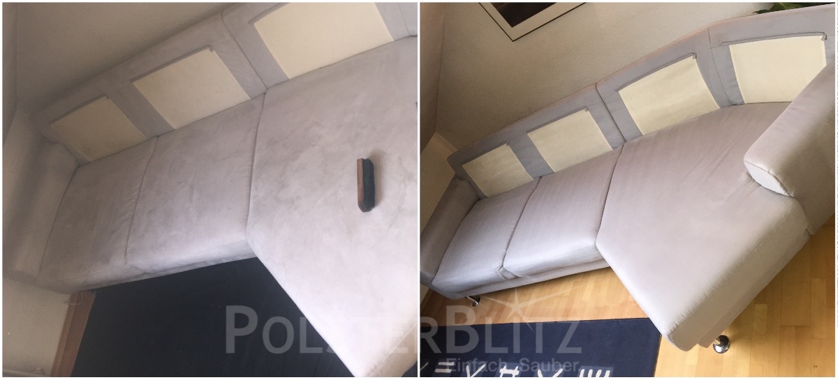 Weiße Couch